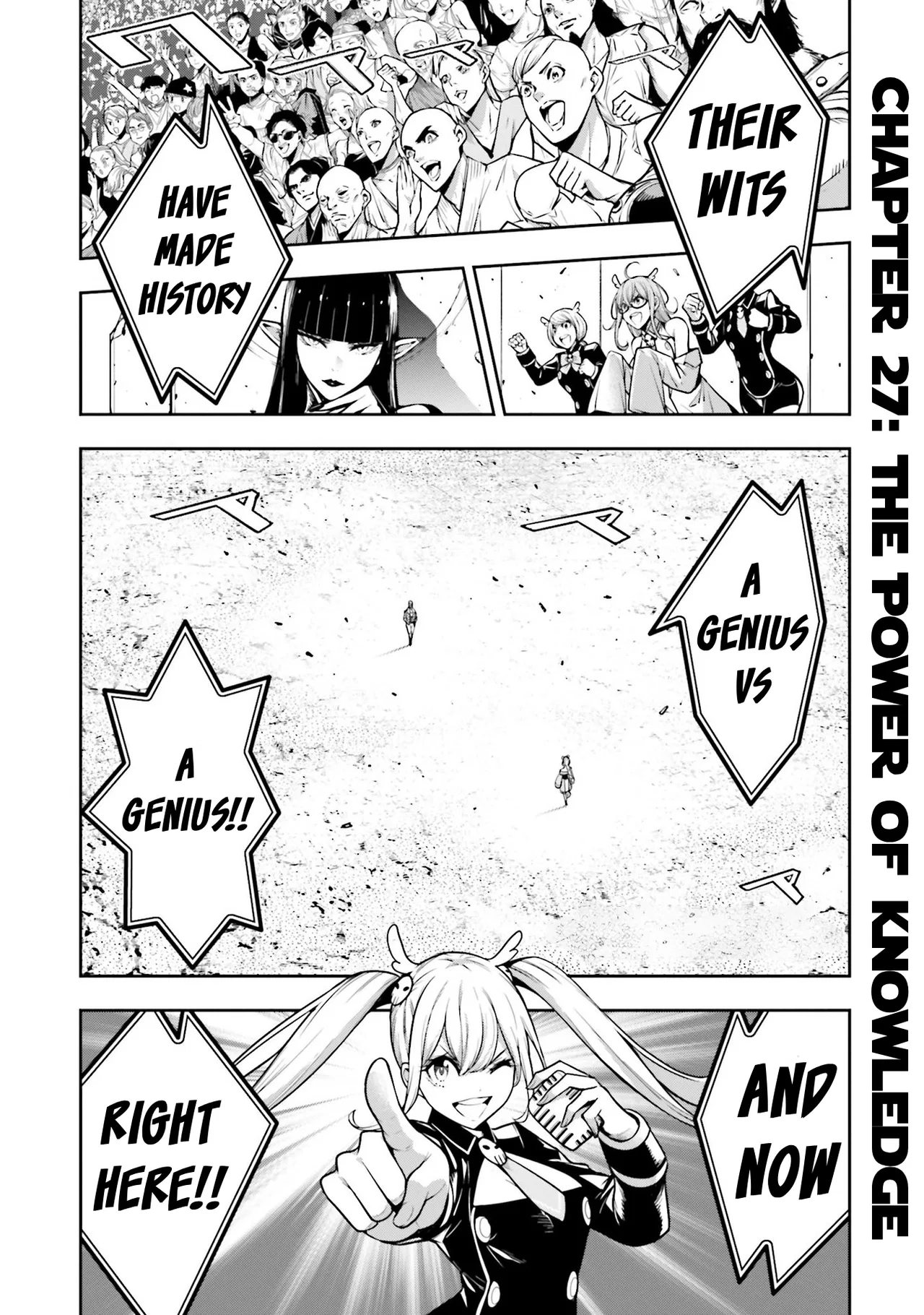 Majo Taisen - 32-nin no Isai no Majo wa Koroshiau Chapter 27 – Page 1