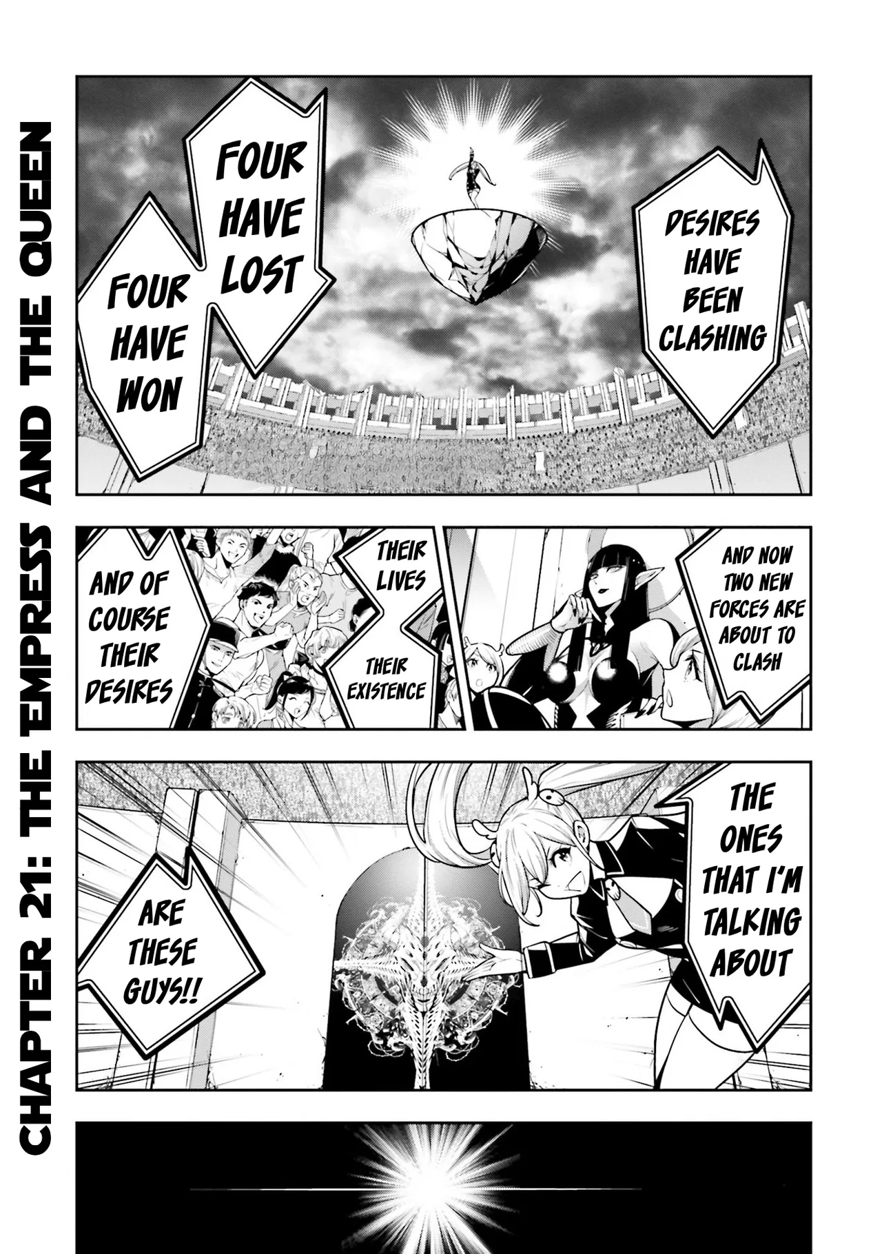 Majo Taisen - 32-nin no Isai no Majo wa Koroshiau Chapter 21 – Page 1