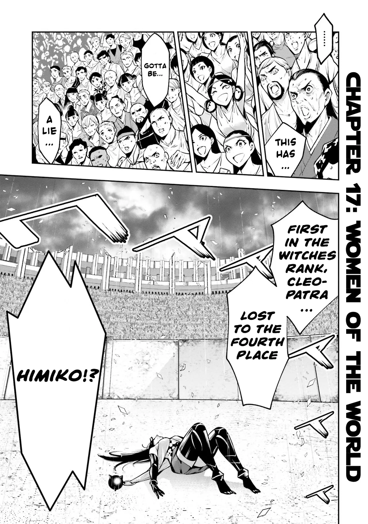 Majo Taisen - 32-nin no Isai no Majo wa Koroshiau Chapter 17 – Page 1