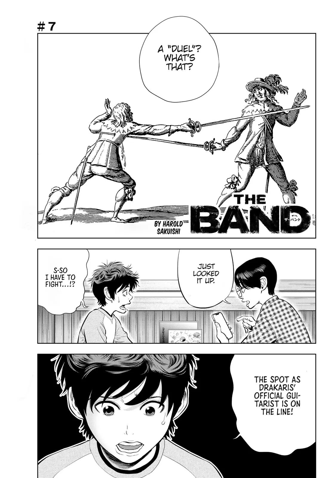 THE BAND Chapter 7 – Page 1