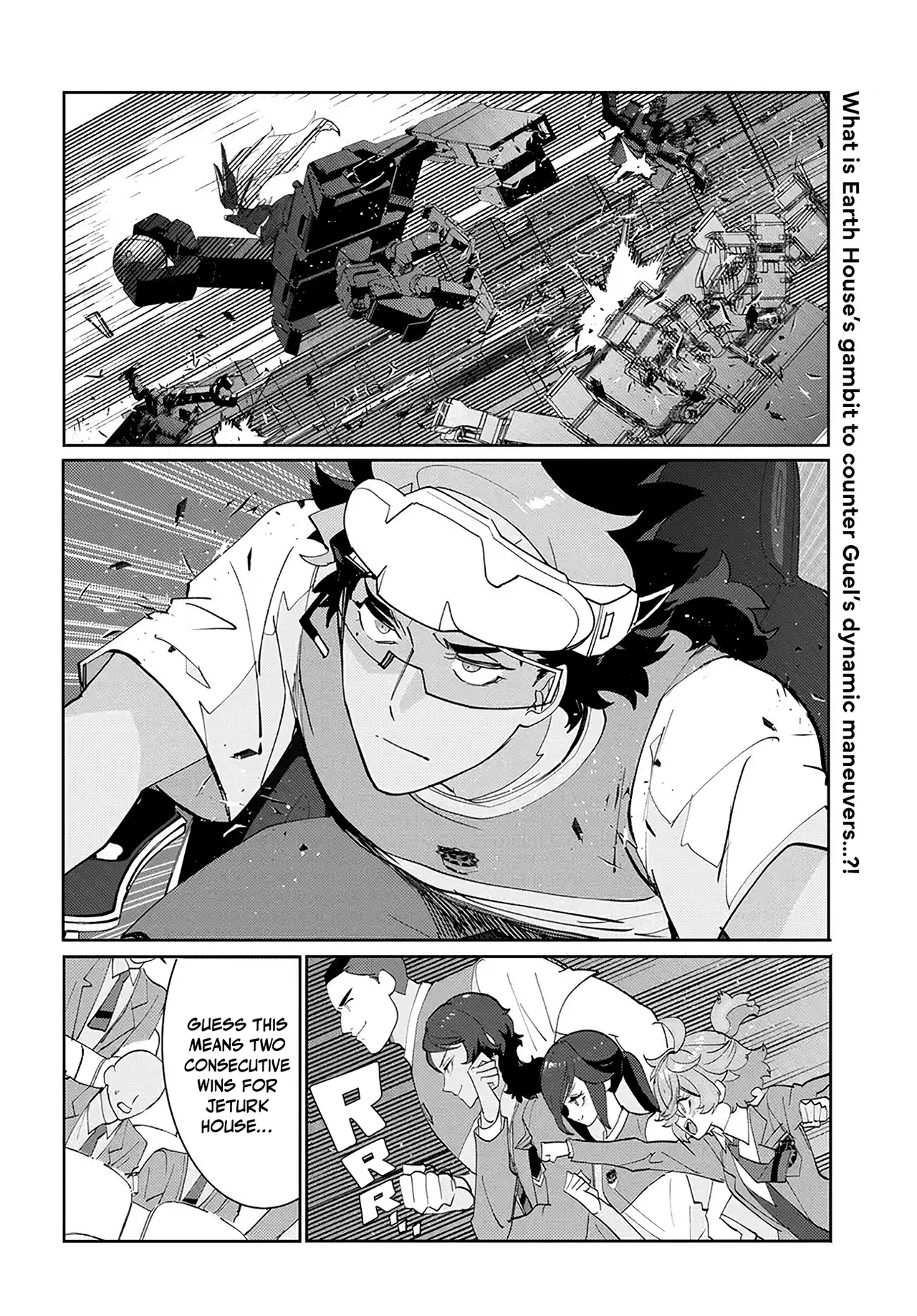 Kidou Senshi Gundam: Suisei no Majo - Seishun Frontier Chapter 5.4 – Page 1