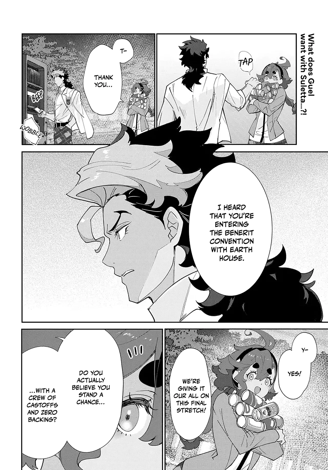 Kidou Senshi Gundam: Suisei no Majo - Seishun Frontier Chapter 5.2 – Page 1