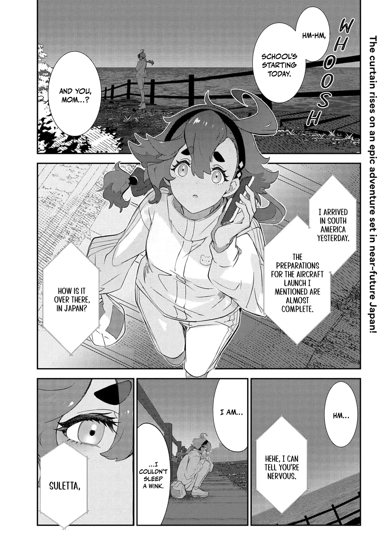 Kidou Senshi Gundam: Suisei no Majo - Seishun Frontier Chapter 1 – Page 1