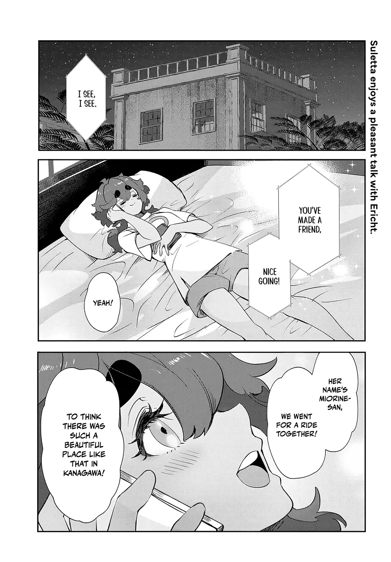 Kidou Senshi Gundam: Suisei no Majo - Seishun Frontier Chapter 4.2 – Page 1