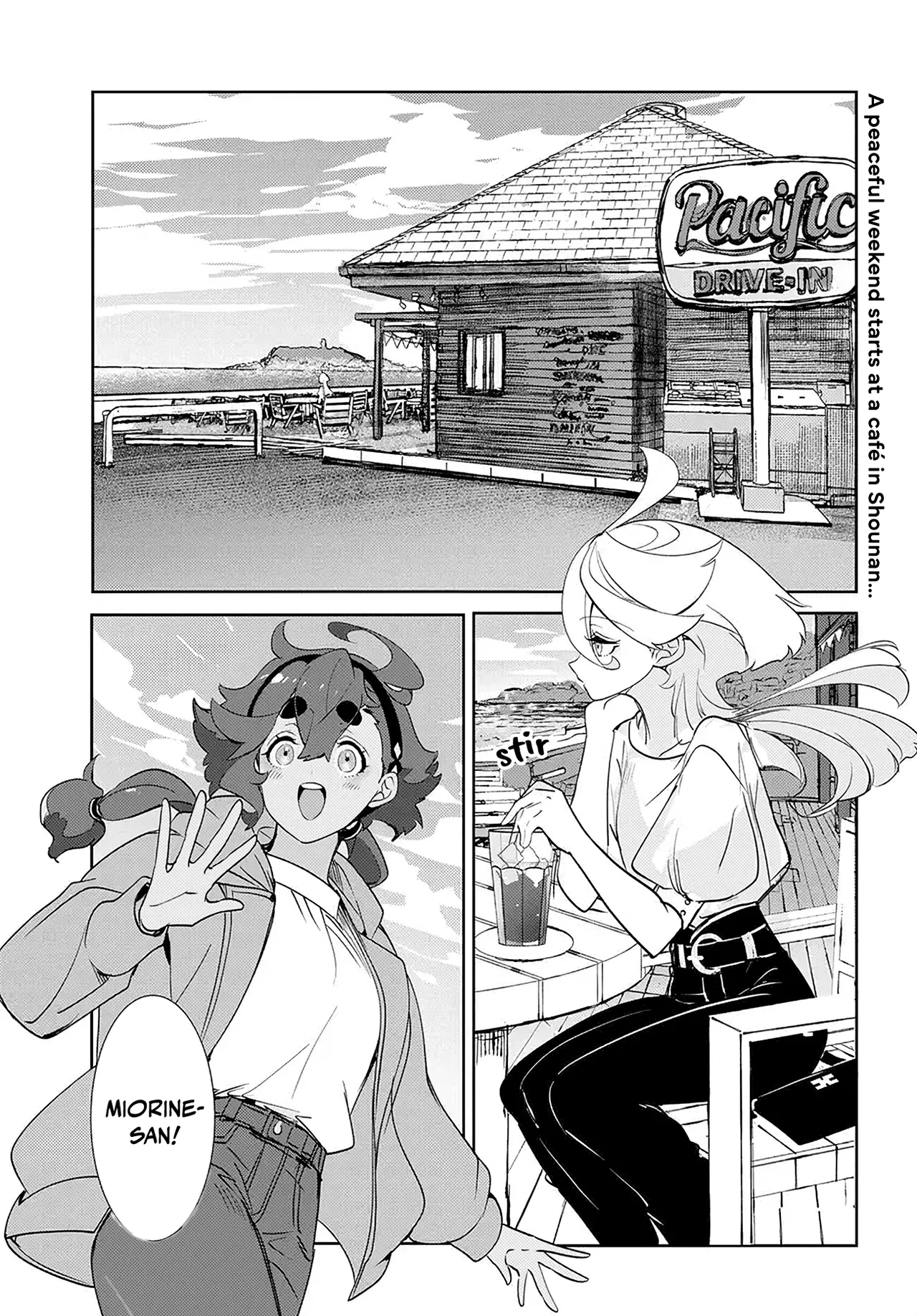 Kidou Senshi Gundam: Suisei no Majo - Seishun Frontier Chapter 4.1 – Page 1