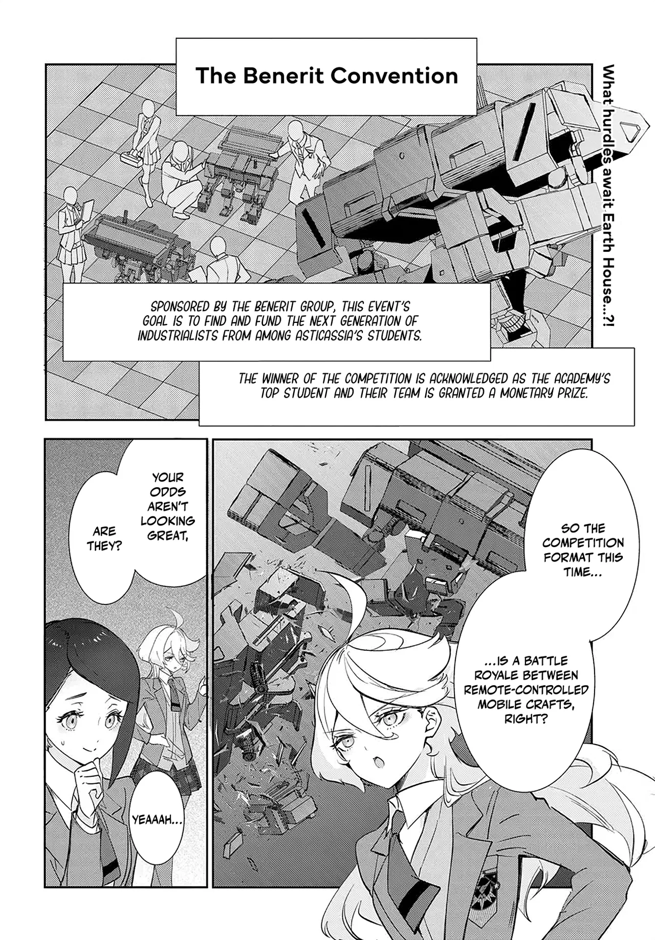 Kidou Senshi Gundam: Suisei no Majo - Seishun Frontier Chapter 3.2 – Page 1