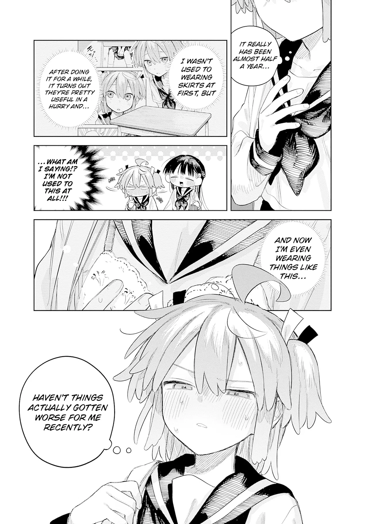 Josou Danshi wa Skirt o Nugitai! Chapter 27 – Page 3