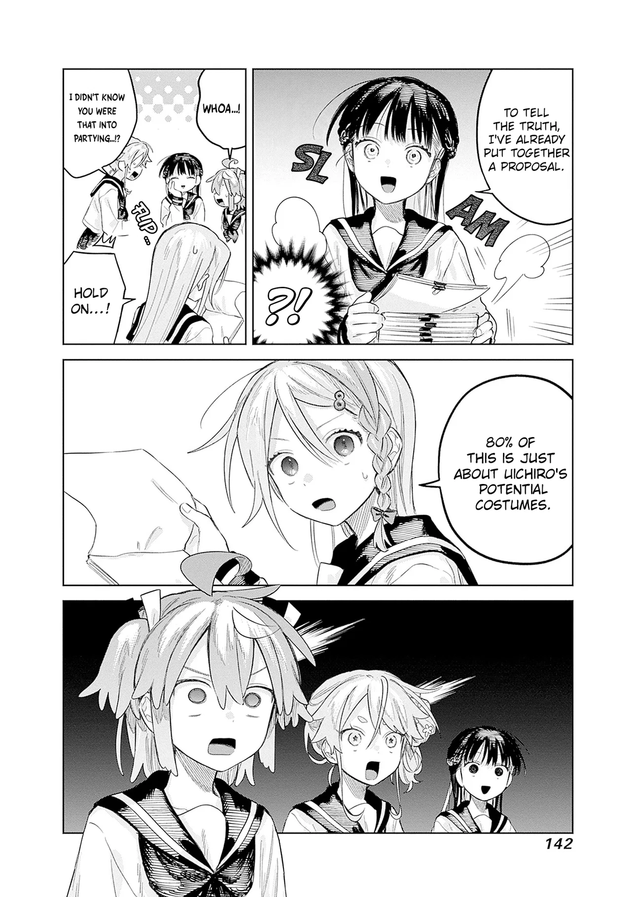 Josou Danshi wa Skirt o Nugitai! Chapter 27 – Page 12