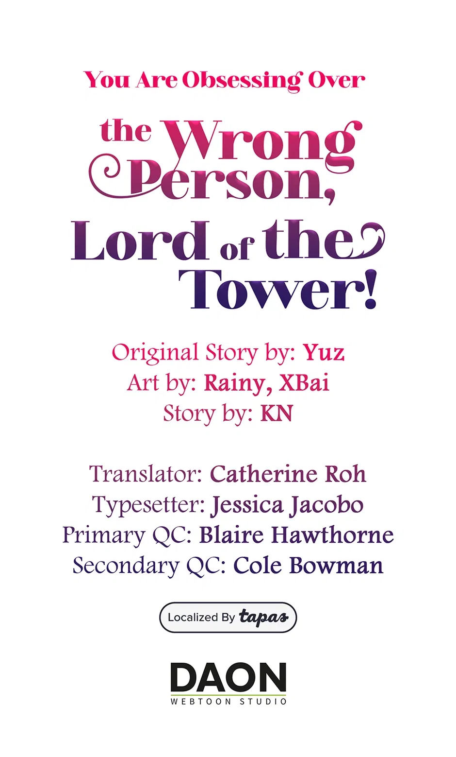 The Object of your Obsession is Wrong, Lord of the Tower! Chapter 82 – Page 77