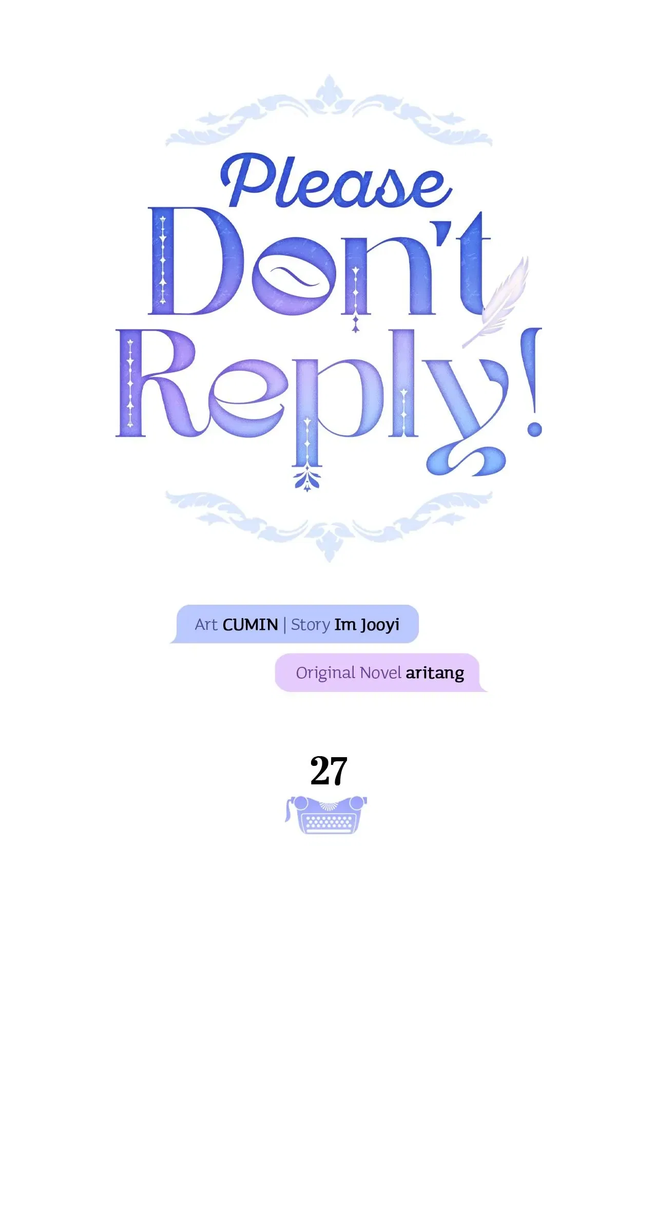 Please Don’t Reply! Chapter 27 – Page 20