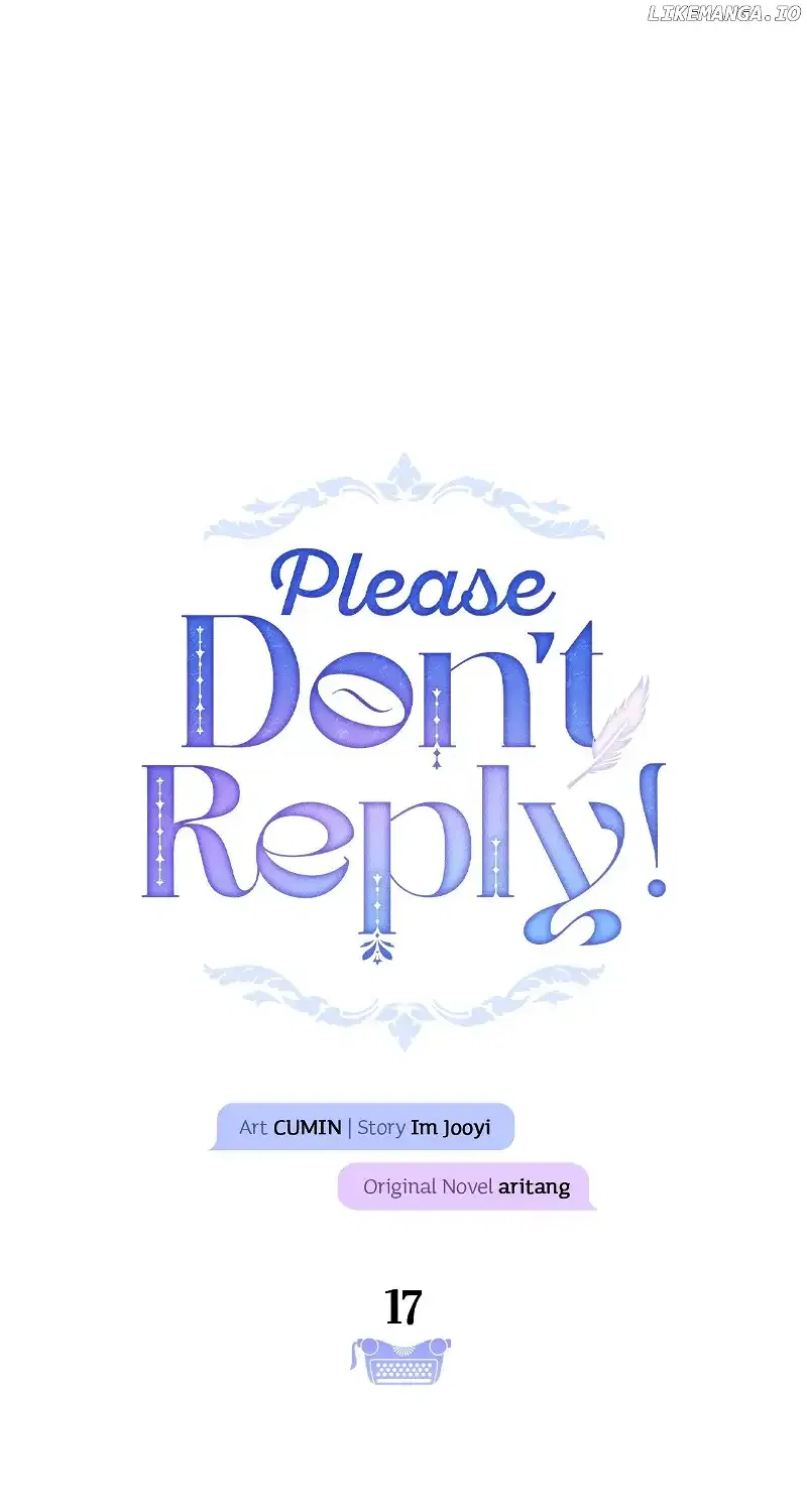 Please Don’t Reply! Chapter 17 – Page 13