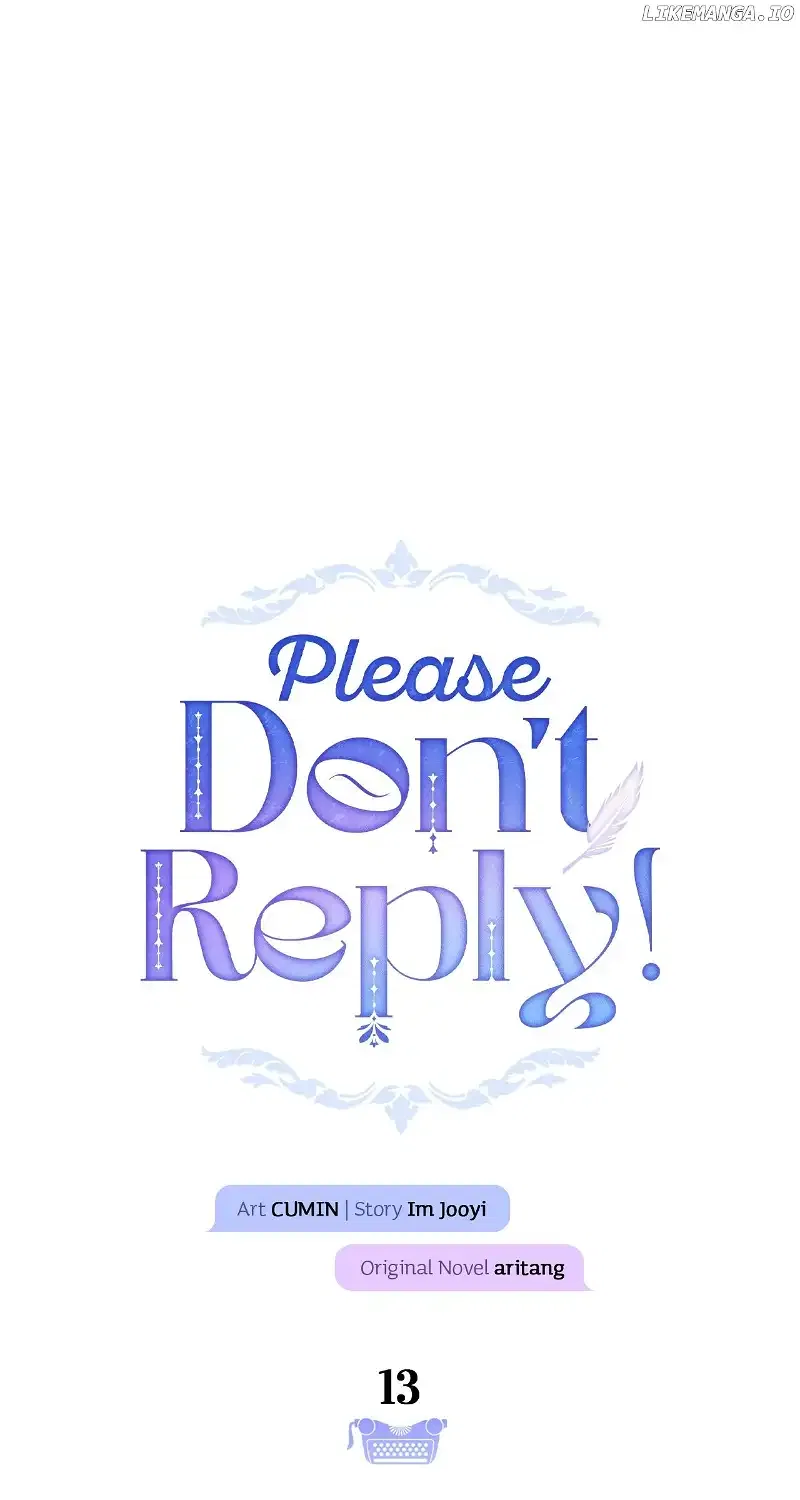 Please Don’t Reply! Chapter 13 – Page 25