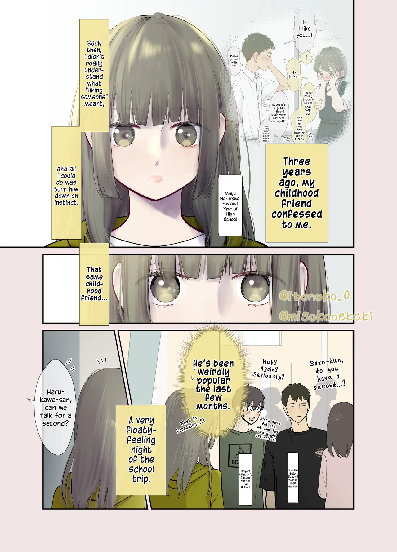 3-Gumi no Osananajimi Chapter 21 – Page 1