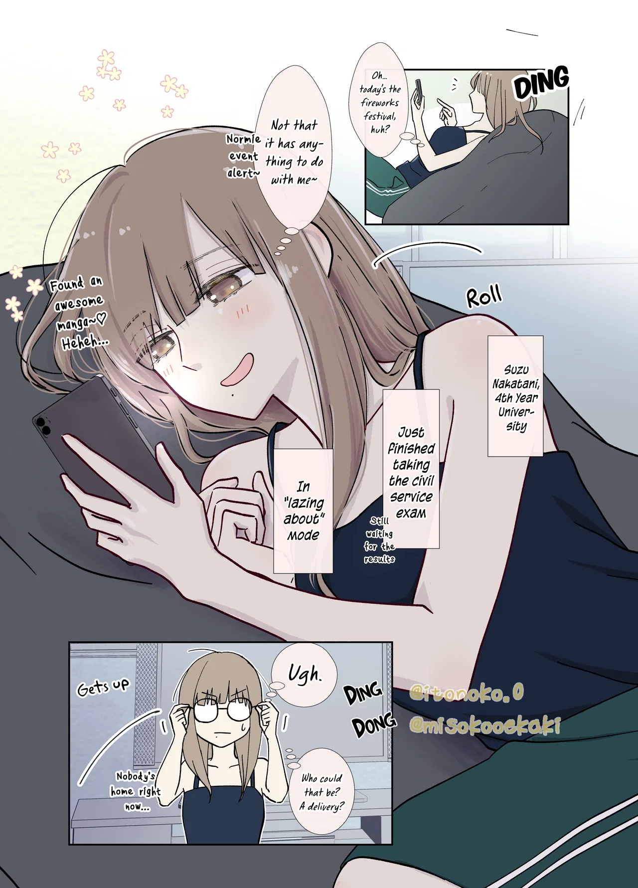 3-Gumi no Osananajimi Chapter 17 – Page 1