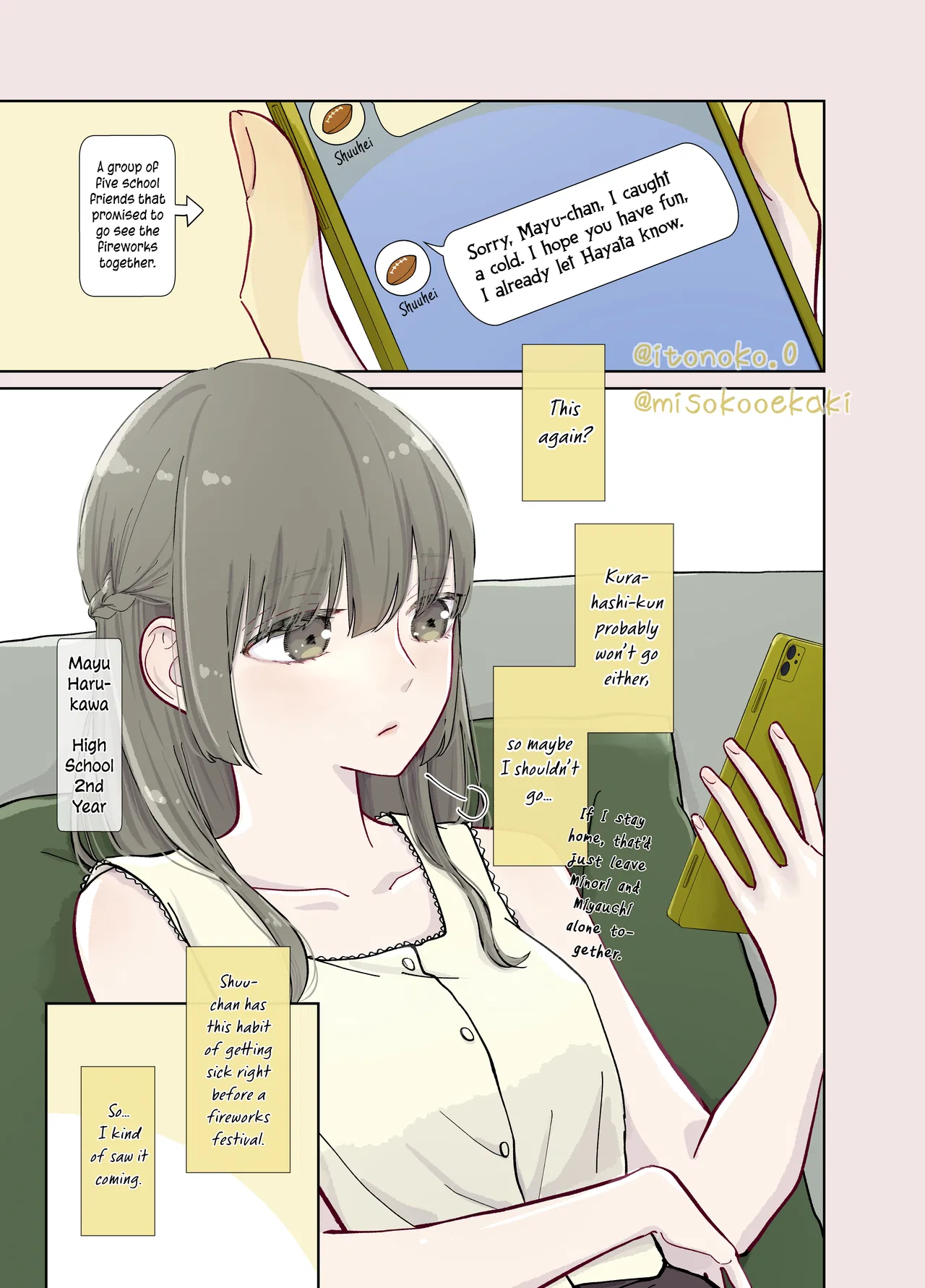 3-Gumi no Osananajimi Chapter 16 – Page 1