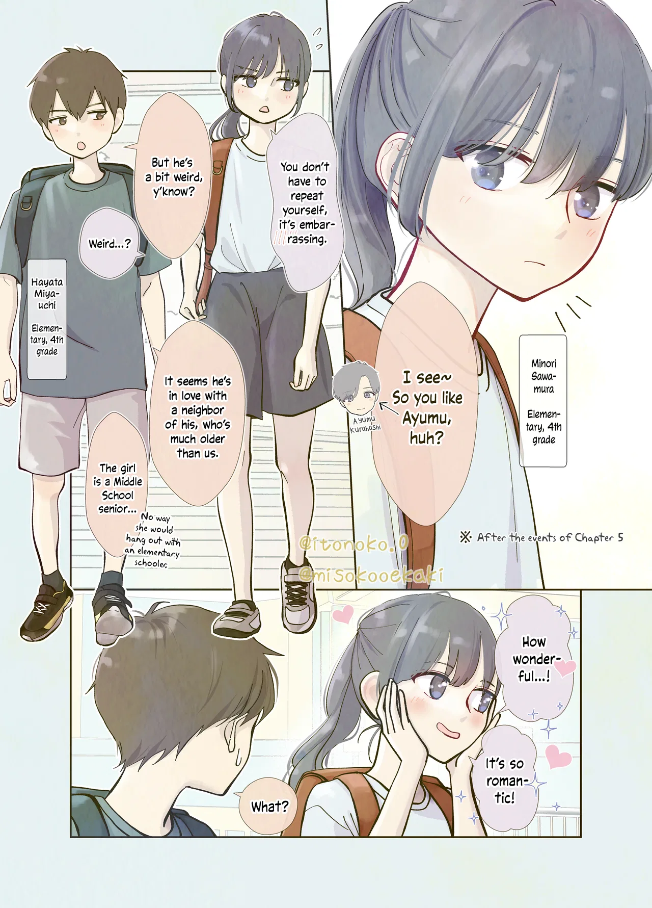 3-Gumi no Osananajimi Chapter 10 – Page 1