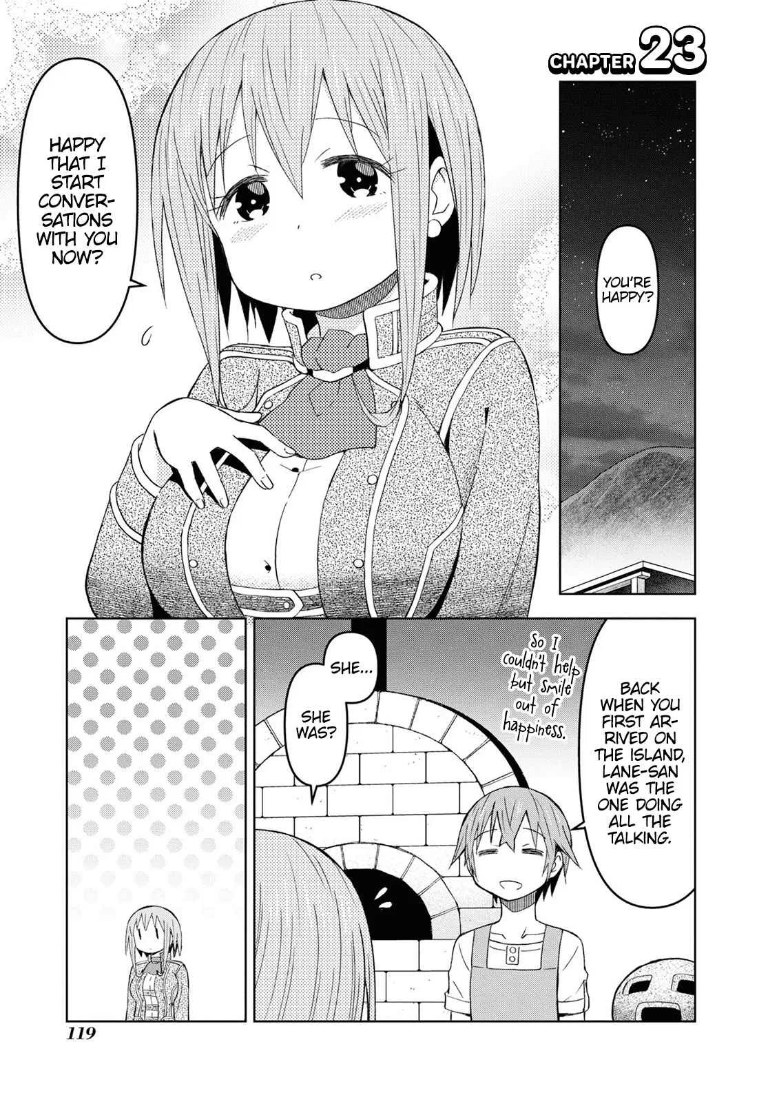 Dungeon Tou de Yadoya wo Yarou! Souzou Mahou wo Moratta Ore no Hosoude Hanjouki Chapter 23 – Page 1