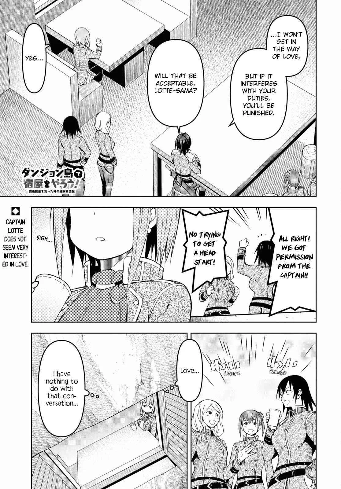 Dungeon Tou de Yadoya wo Yarou! Souzou Mahou wo Moratta Ore no Hosoude Hanjouki Chapter 16 – Page 1