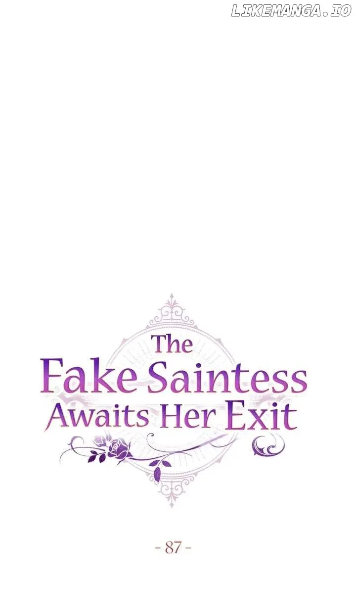The Fake Saintess Awaits Her Exit Chapter 87 – Page 1