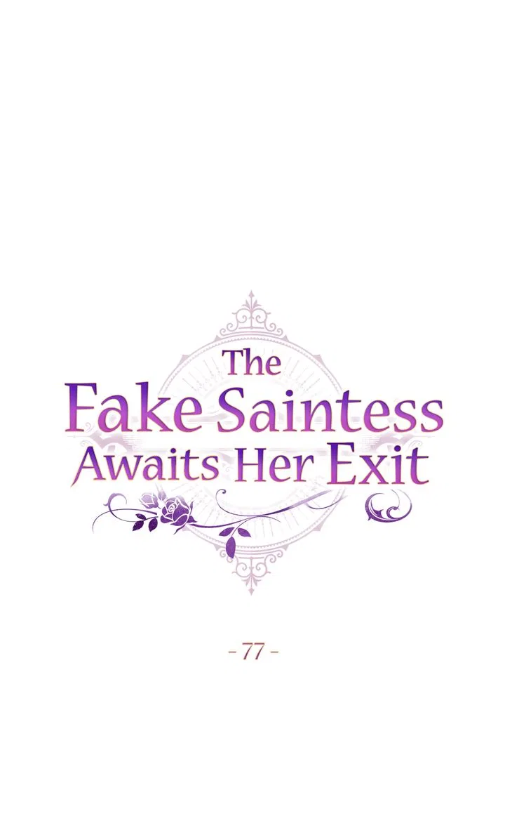 The Fake Saintess Awaits Her Exit Chapter 77 – Page 1