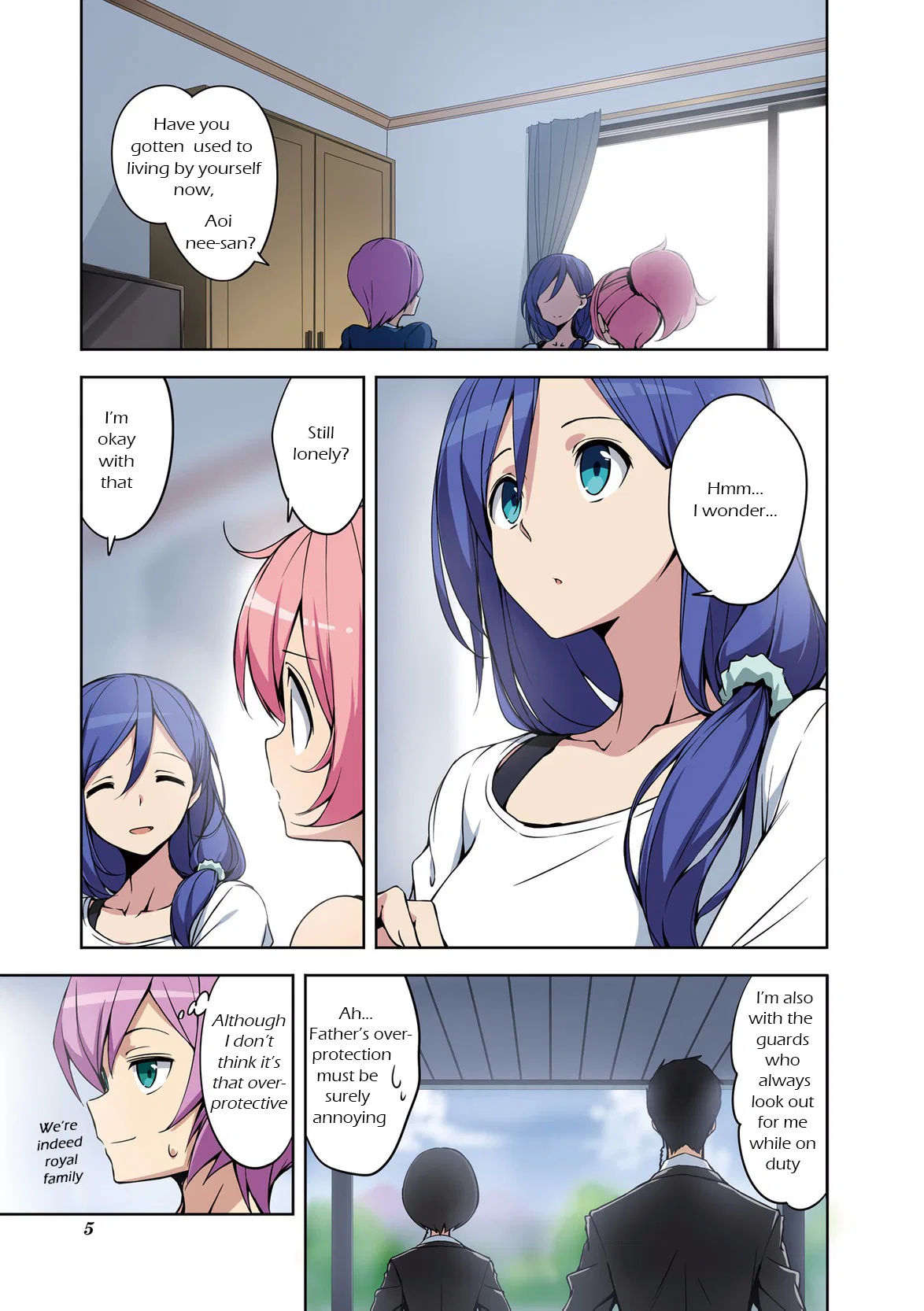 Joukamachi no Dandelion Chapter 40.5 – Page 1