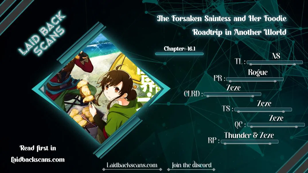 Anime – The Forsaken Saintess and Her Foodie Roadtrip in Another World Chapter 16.1 – Page 1
