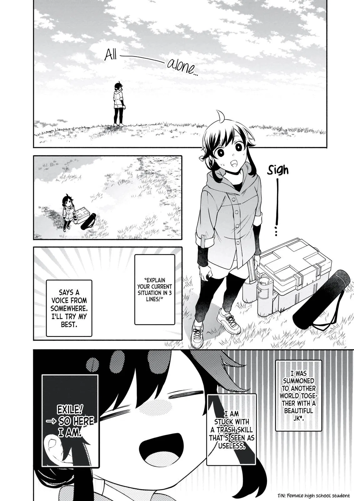 Anime – The Forsaken Saintess and Her Foodie Roadtrip in Another World Chapter 1.1 – Page 4