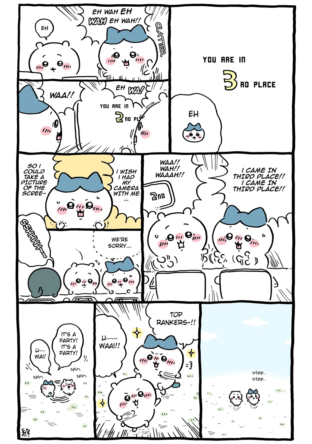 Chiikawa: Nanka Chiisakute Kawaii Yatsu (Webcomic Pages) Chapter 600 – Page 1