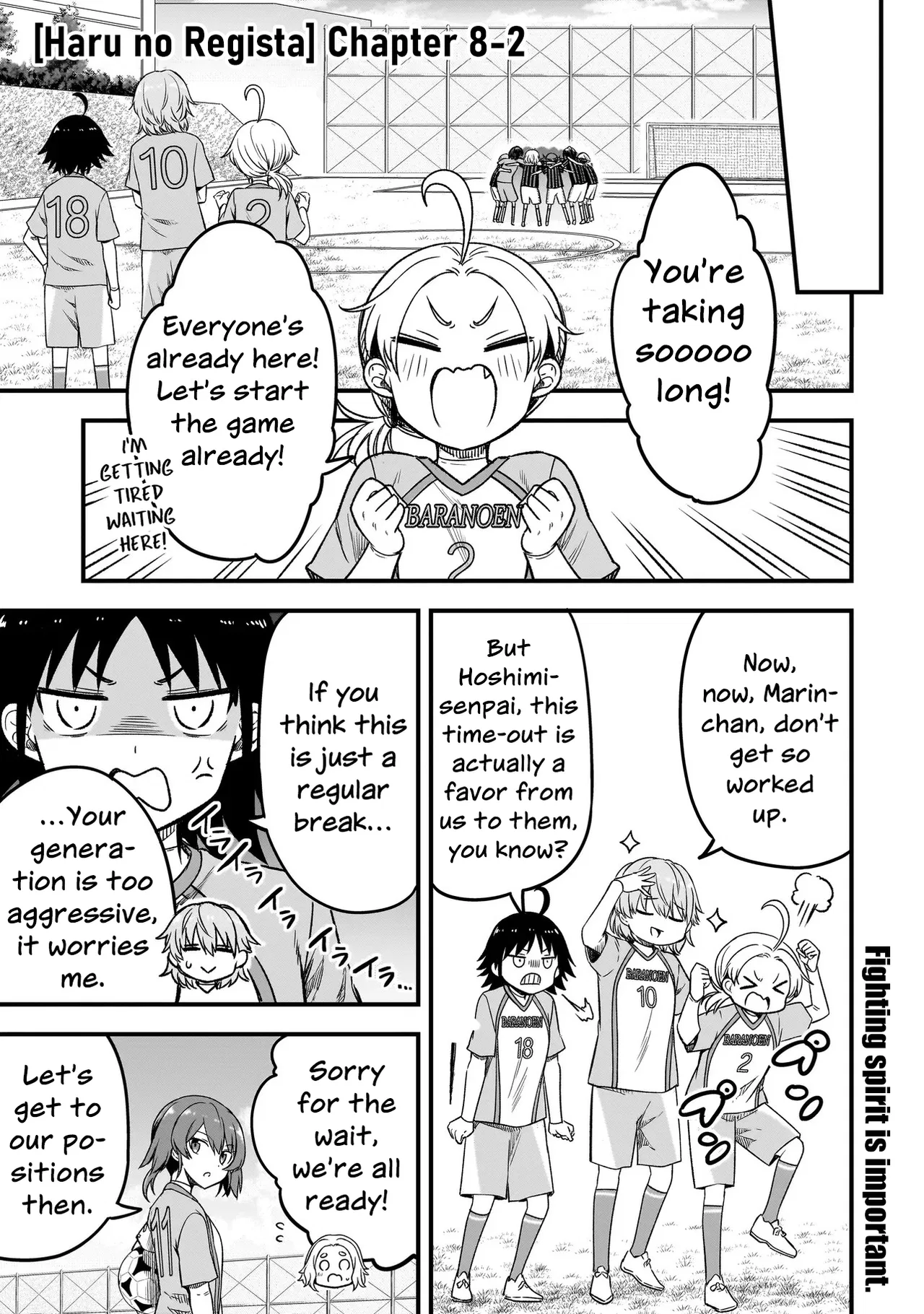 Haru no Regista Chapter 8.2 – Page 1