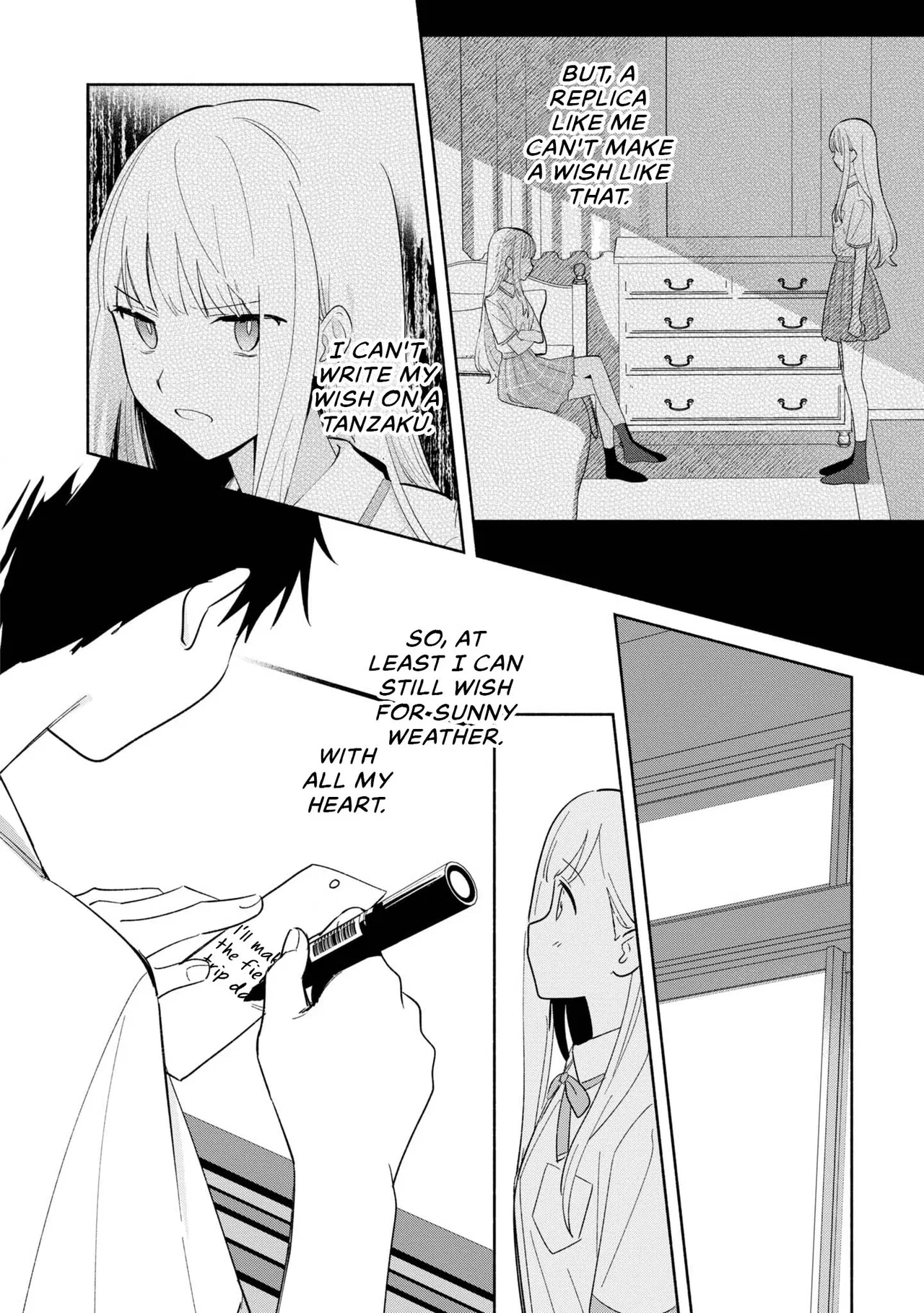 Anime – Even a Replica Can Fall in Love Chapter 5.5 – Page 14