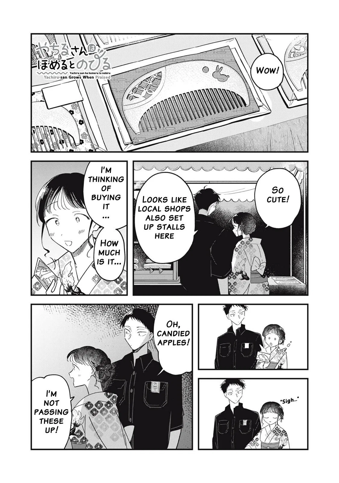 Yachiru-san Grows When Praised Chapter 13.2 – Page 1