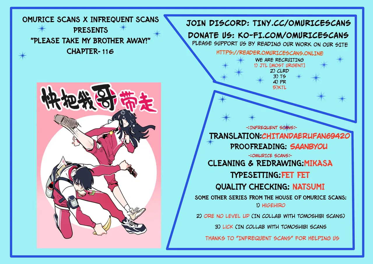 Kuài bǎ Wǒ Gē Dàizǒu Chapter 116 – Page 1
