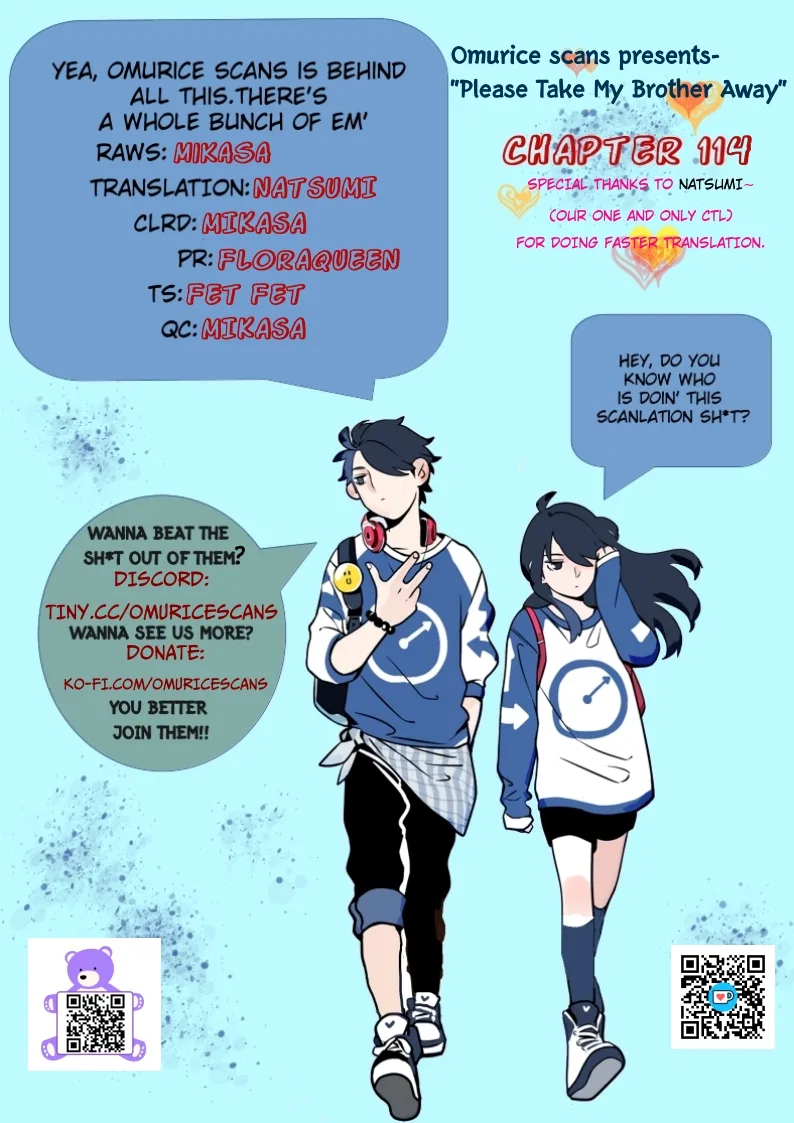 Kuài bǎ Wǒ Gē Dàizǒu Chapter 114 – Page 1