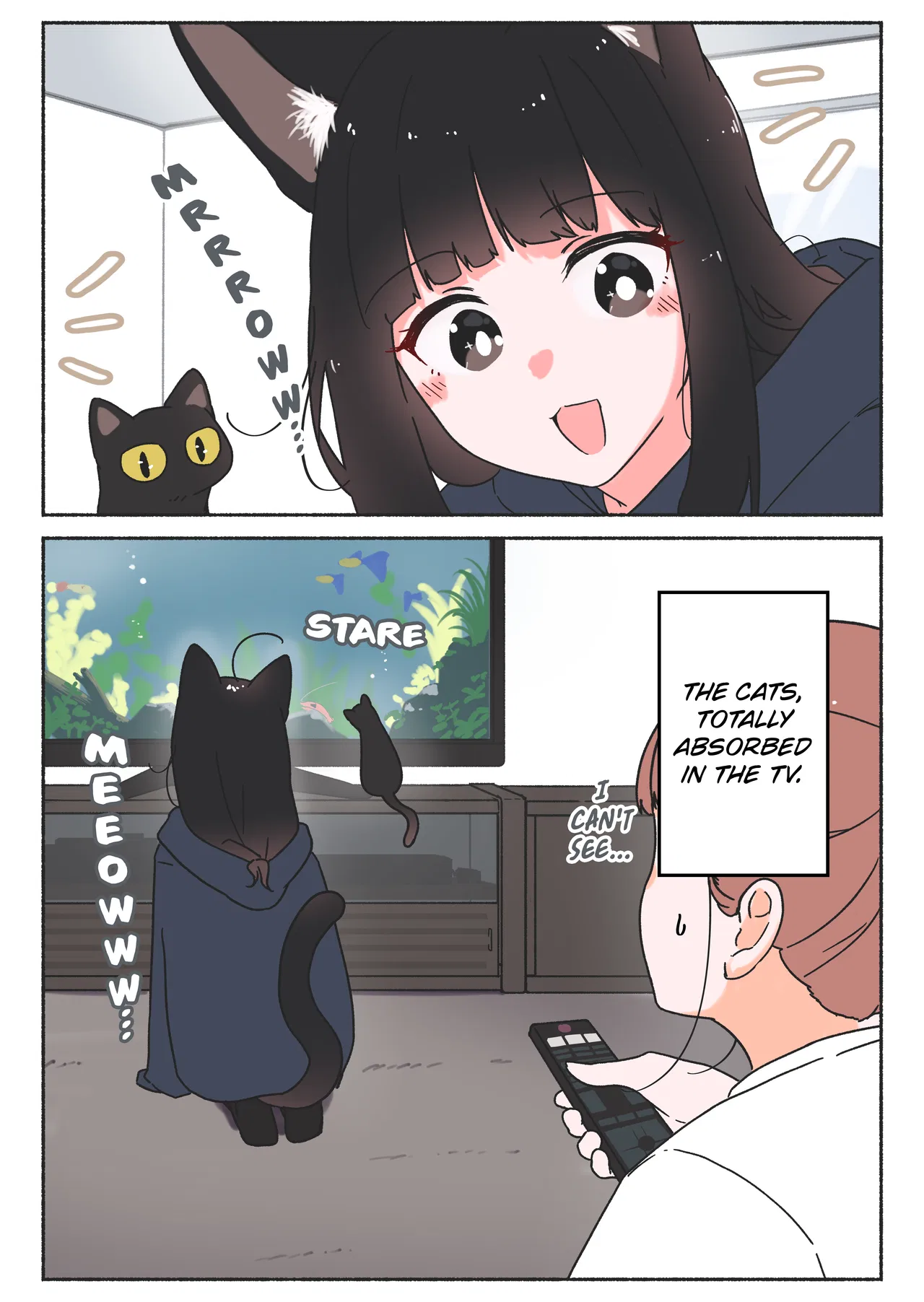 Uchi no Kuroneko, Onna no Ko Chapter 42 – Page 1