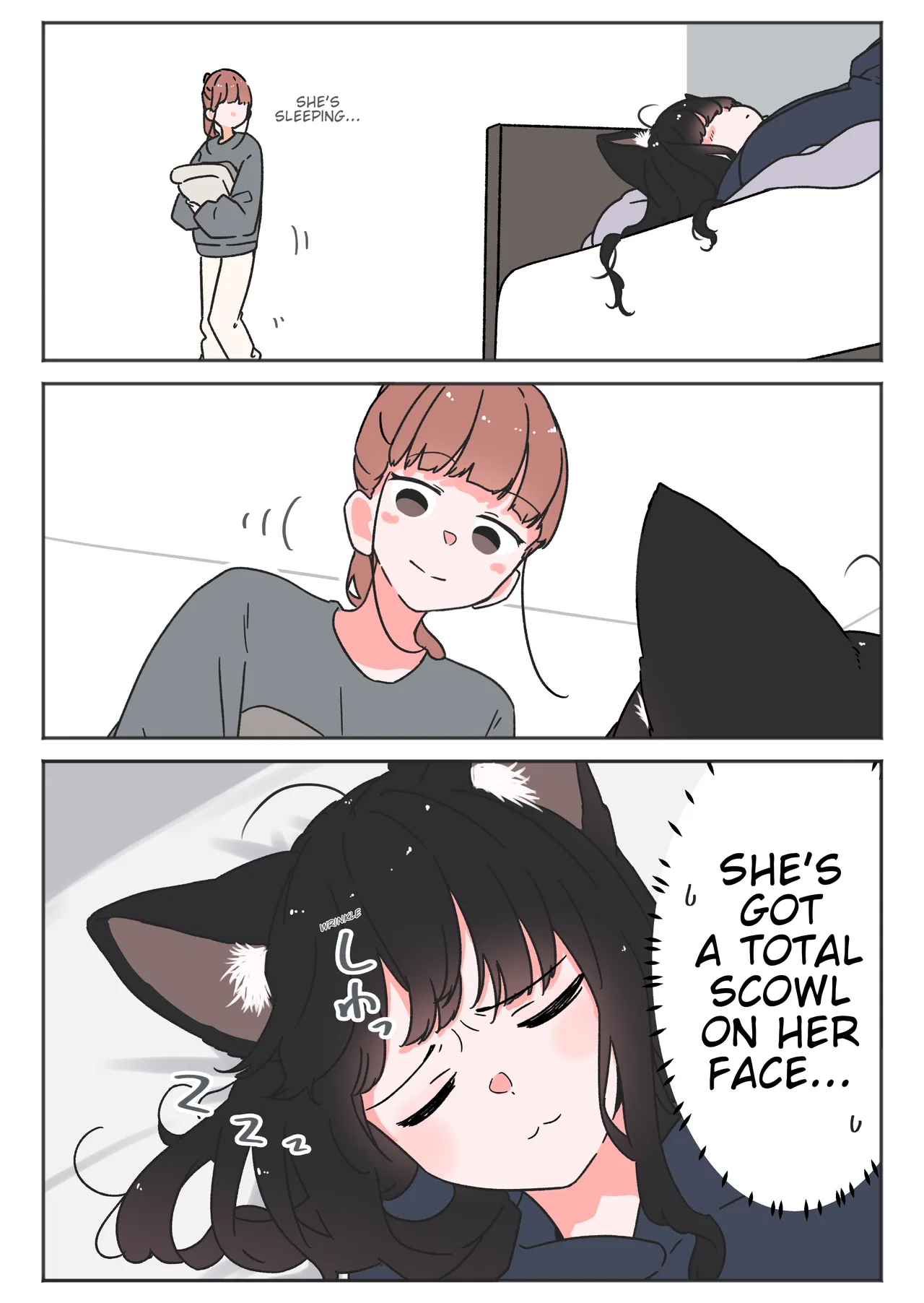 Uchi no Kuroneko, Onna no Ko Chapter 37 – Page 1