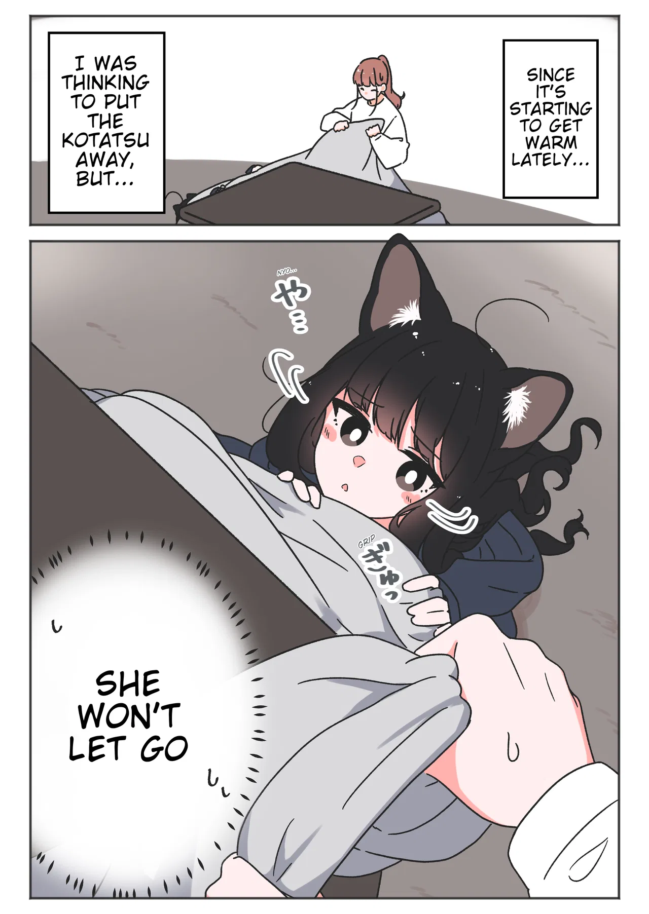 Uchi no Kuroneko, Onna no Ko Chapter 35 – Page 1