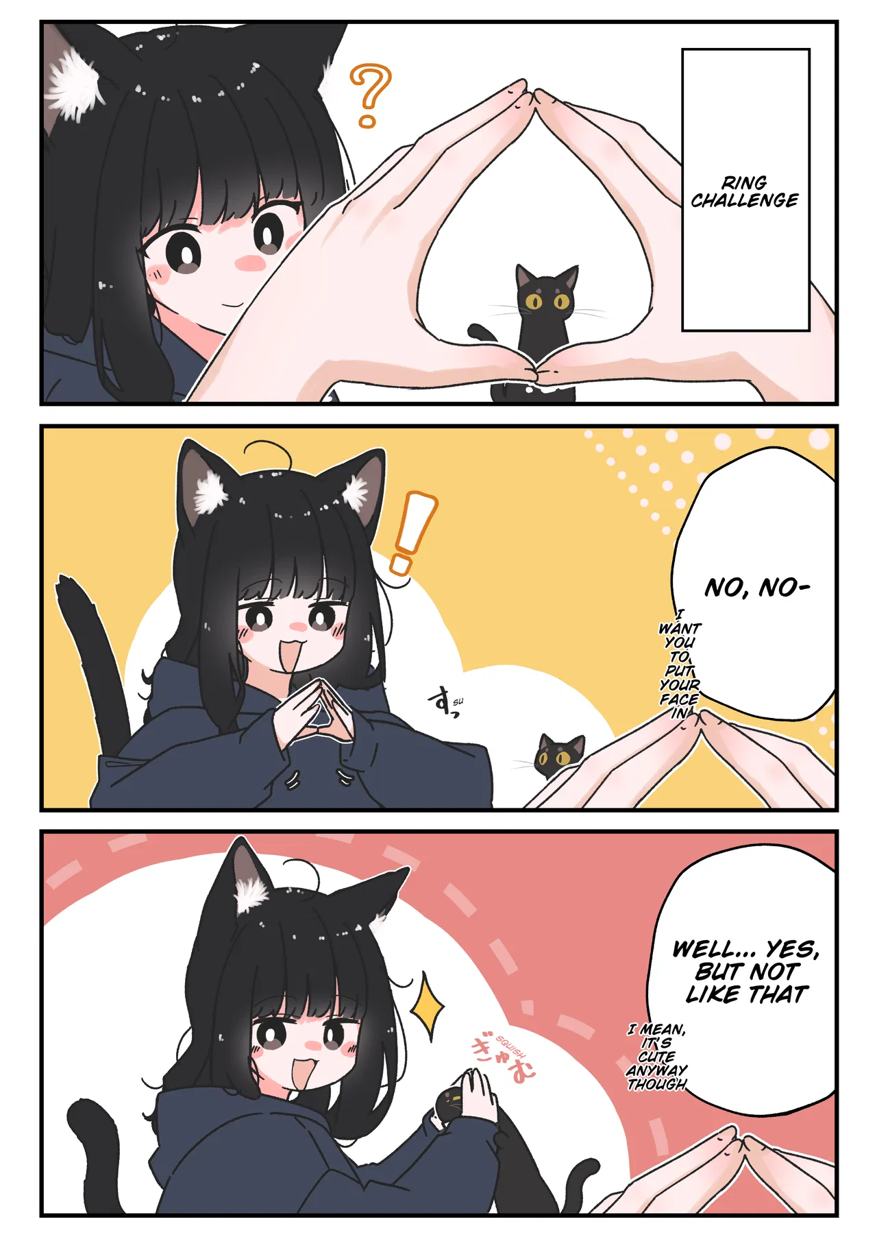 Uchi no Kuroneko, Onna no Ko Chapter 12 – Page 1