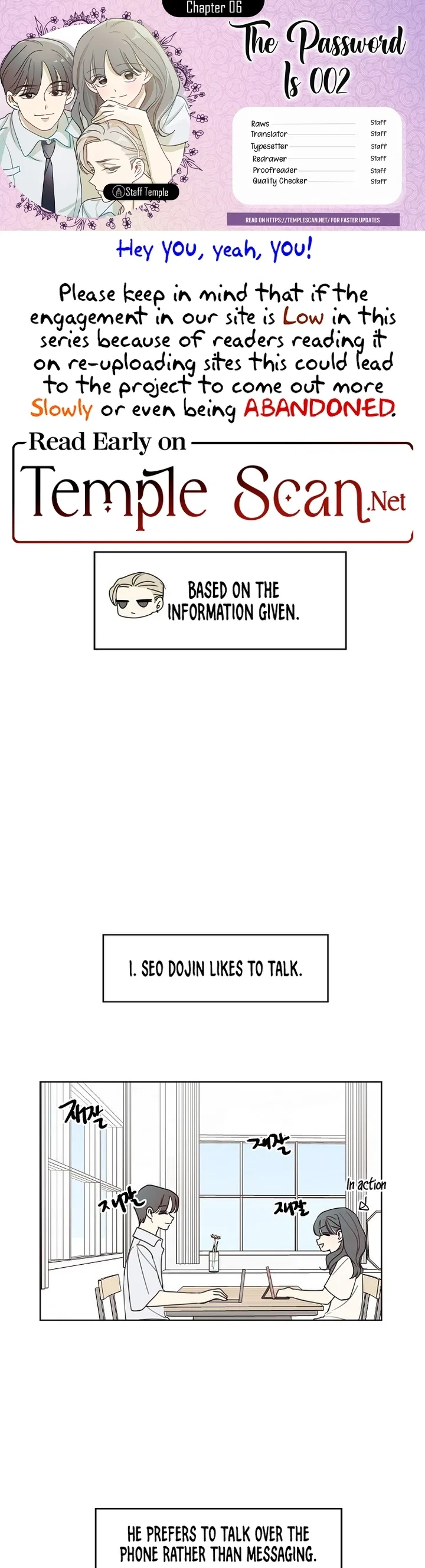Amho neun 002! Chapter 6 – Page 1