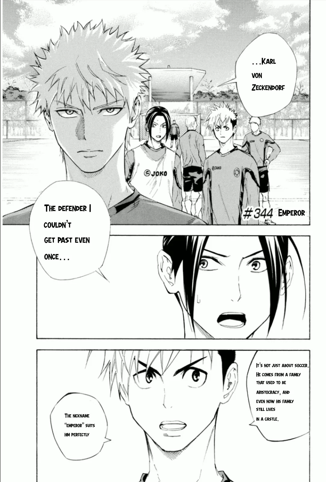 The Knight in the Area Chapter 344 – Page 1