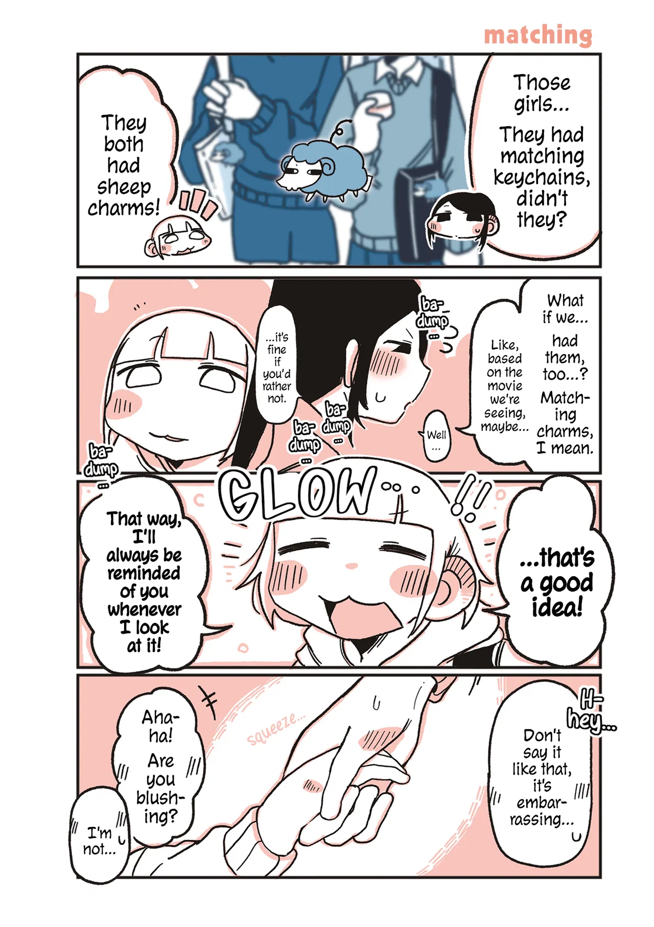 Oosaki-san to Komori-san Chapter 109 – Page 1