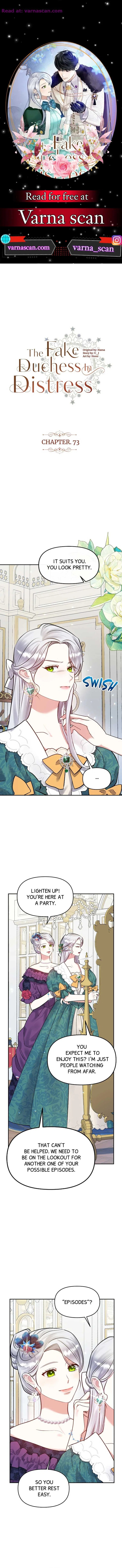 The Fake Duchess In Distresss Chapter 73 – Page 1