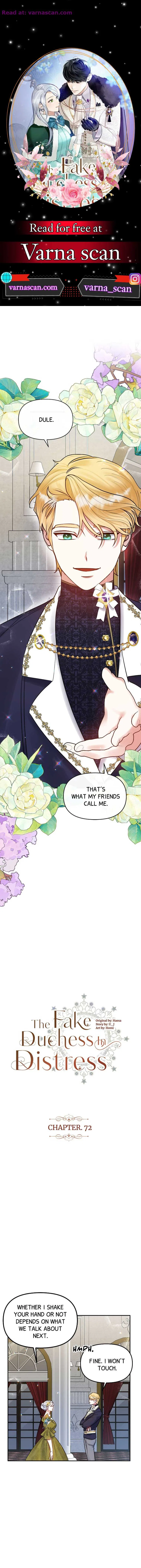 The Fake Duchess In Distresss Chapter 72 – Page 1