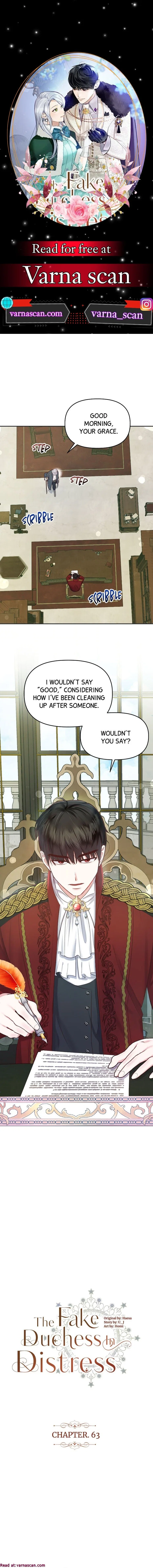 The Fake Duchess In Distresss Chapter 63 – Page 1