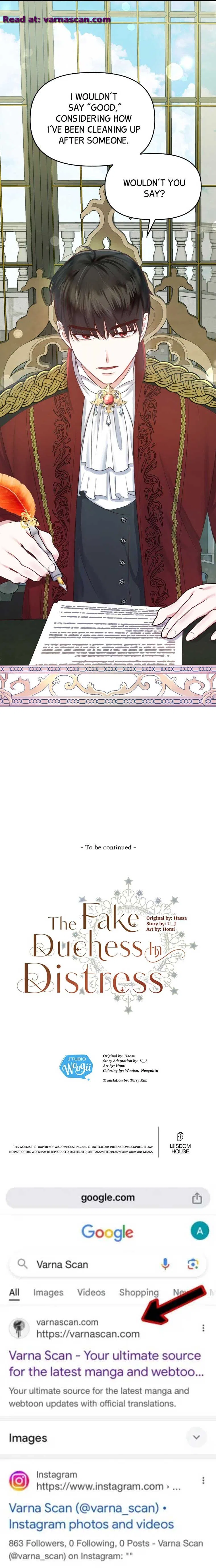 The Fake Duchess In Distresss Chapter 62 – Page 12