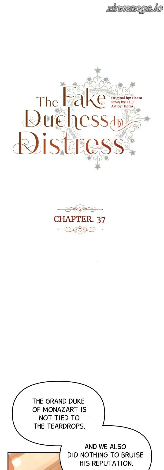 The Fake Duchess In Distresss Chapter 37 – Page 1