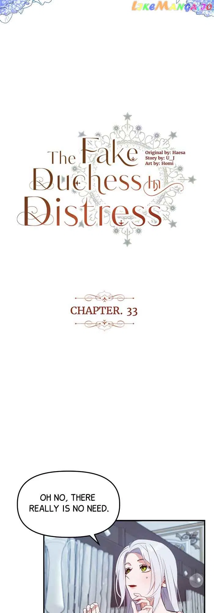 The Fake Duchess In Distresss Chapter 33 – Page 2