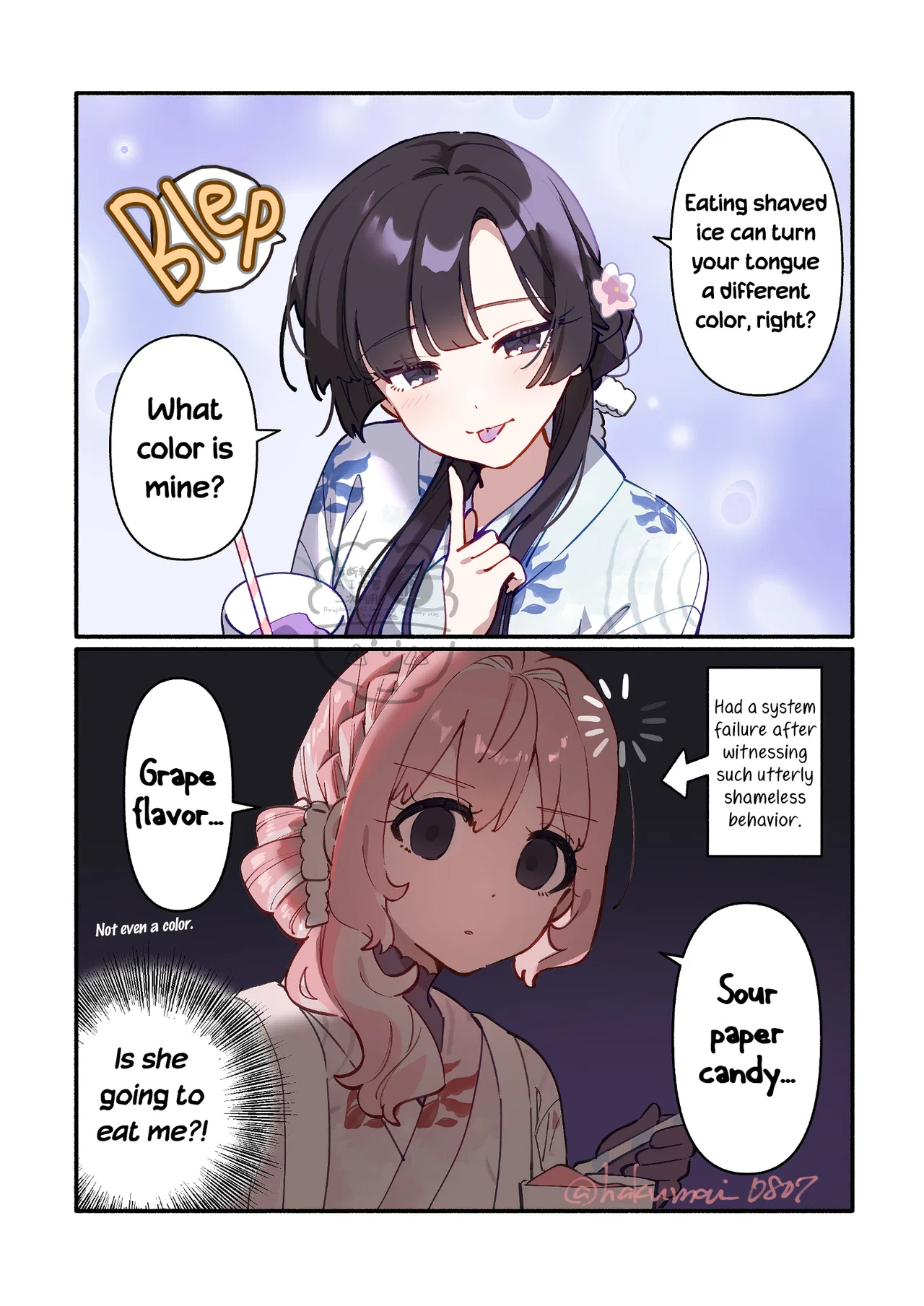 Moto teki kanbu-san wa mahou shoujo ni o netsu Chapter 21 – Page 1