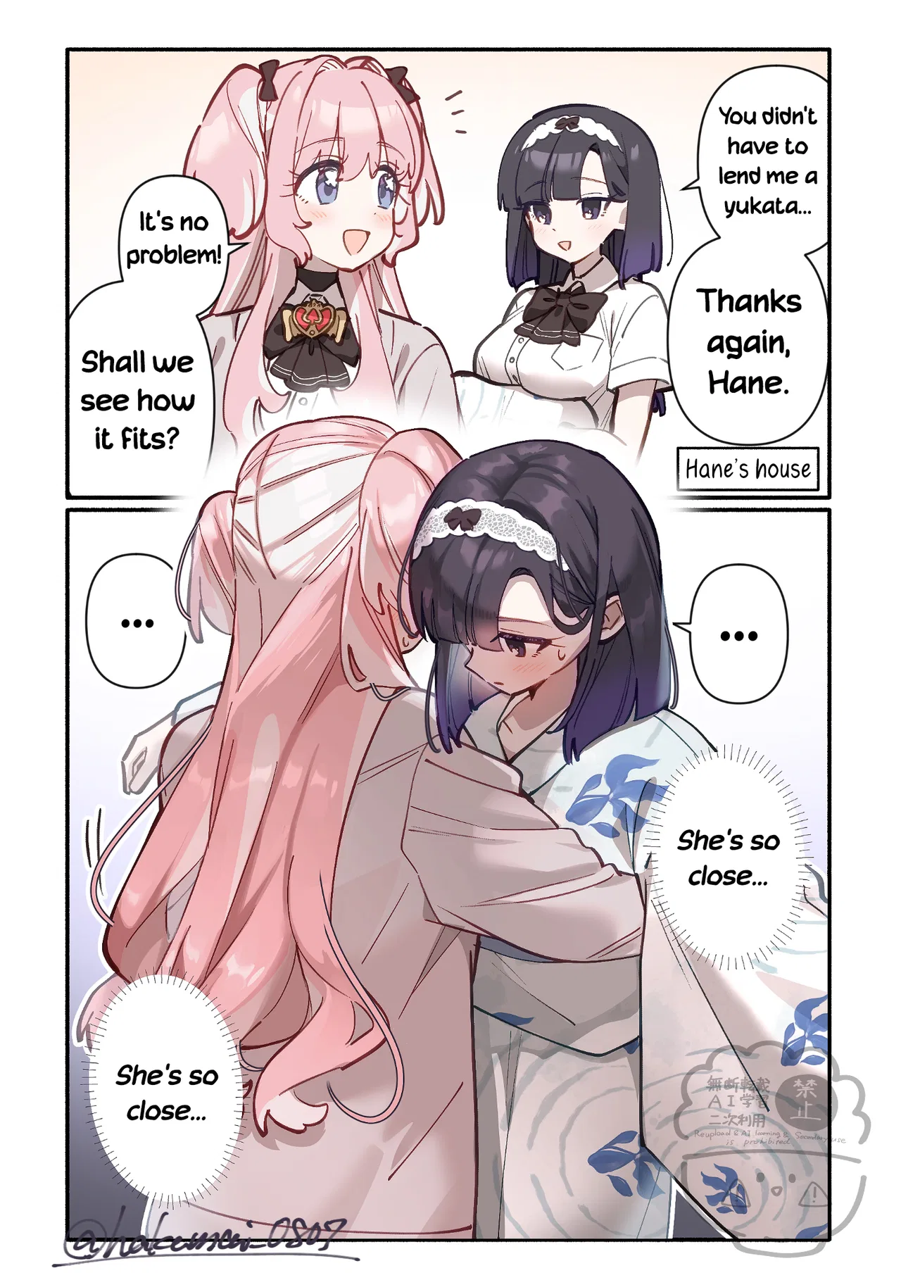 Moto teki kanbu-san wa mahou shoujo ni o netsu Chapter 19 – Page 1