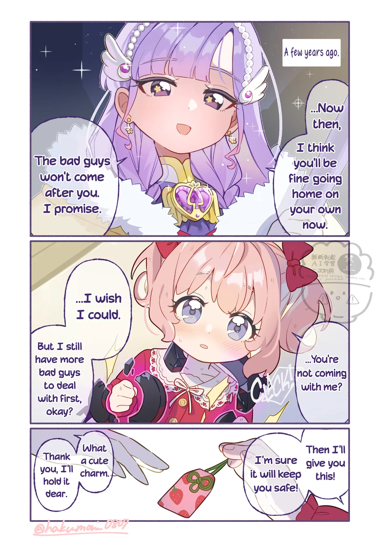 Moto teki kanbu-san wa mahou shoujo ni o netsu Chapter 15 – Page 1