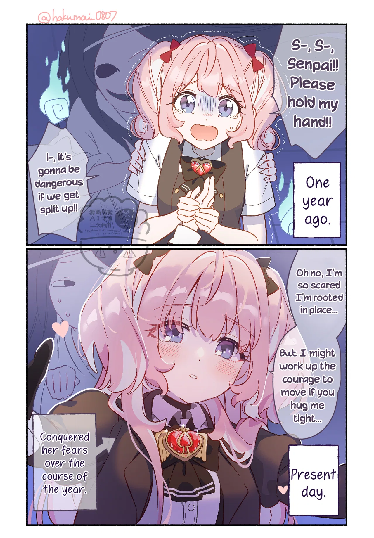 Moto teki kanbu-san wa mahou shoujo ni o netsu Chapter 8 – Page 1
